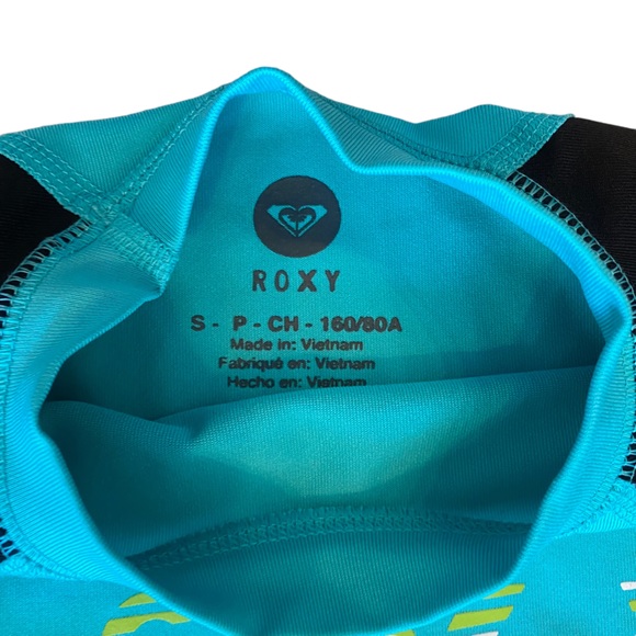 Roxy Rash Guard Swim bikini beach surf Small - Picture 3 of 8